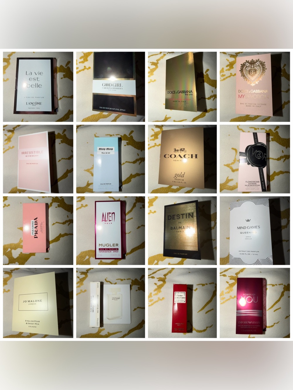 Empty Bottle Samples - Choose 1